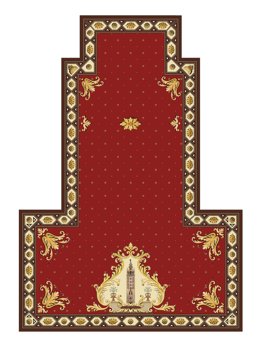 Imagen del proyecto de la alfombra para el Altar Mayor de la Catedral de Sevilla
