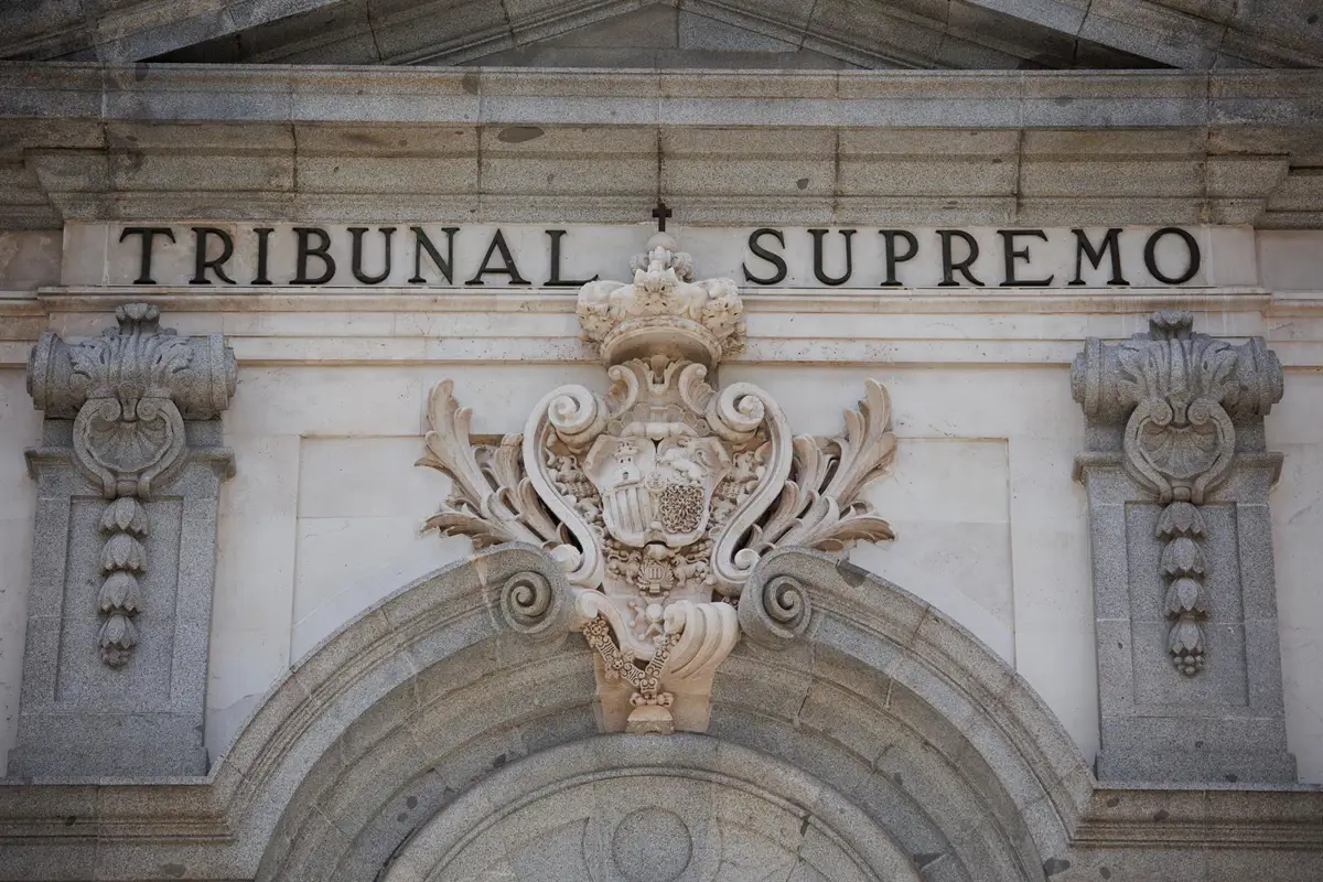 Fachada del Tribunal Supremo.