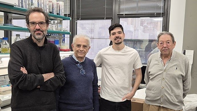 El equipo de la UB a cargo del estudio.