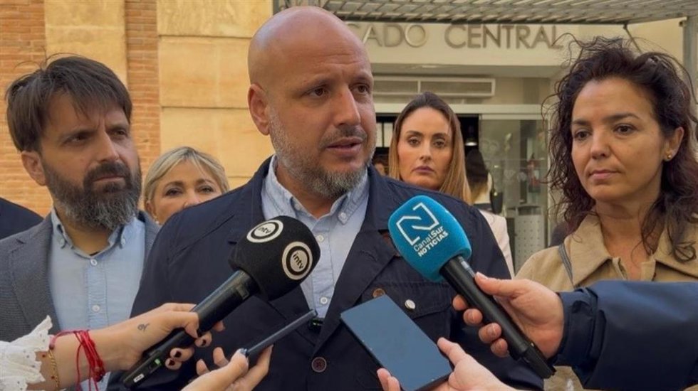 El candidato de Vox al Parlamento de Andalucía Rodrigo Alonso.