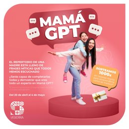 Cartel de la promoción 'Mamá GPT'.