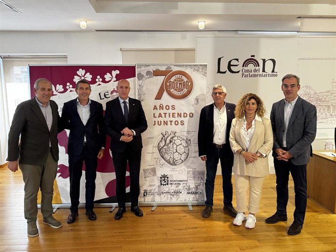 Un momento de la presentación del partido.