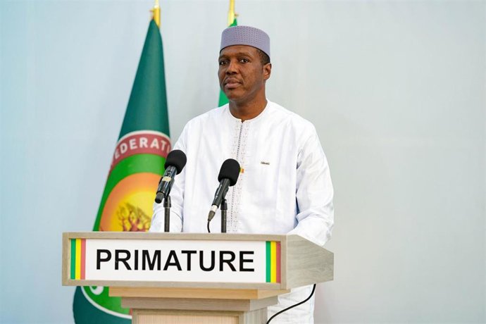 El primer ministro de Malí, Abdoulaye Maiga