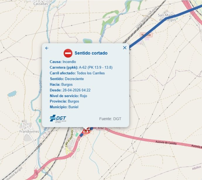 Información publicada por la DGT.