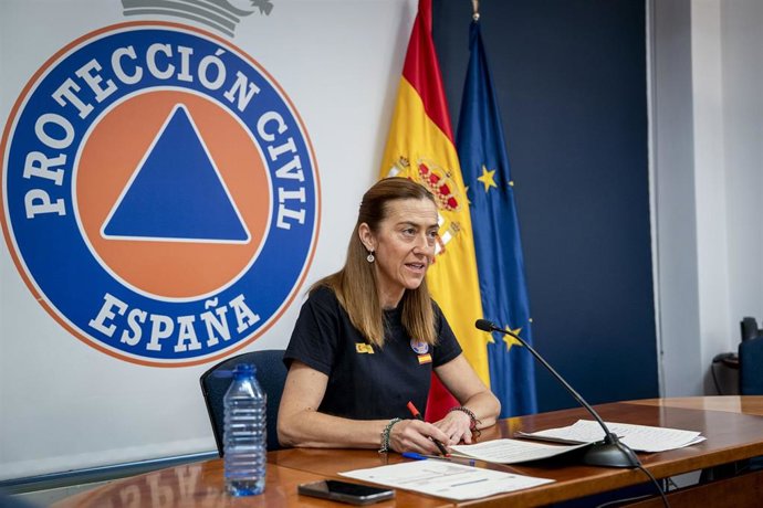 Archivo - La directora general de Protección Civil y Emergencias, Virgina Barcones.