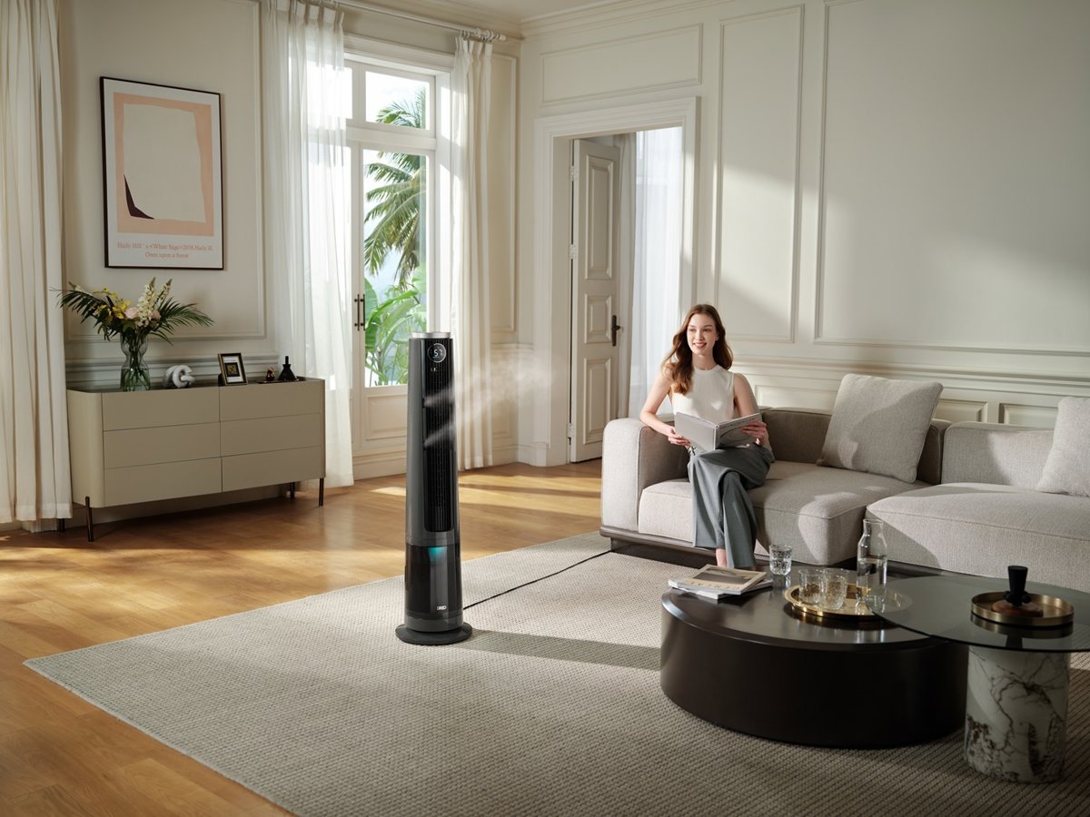 DREO’s new TurboCool misting fans reduce indoor temperatures without generating humidity