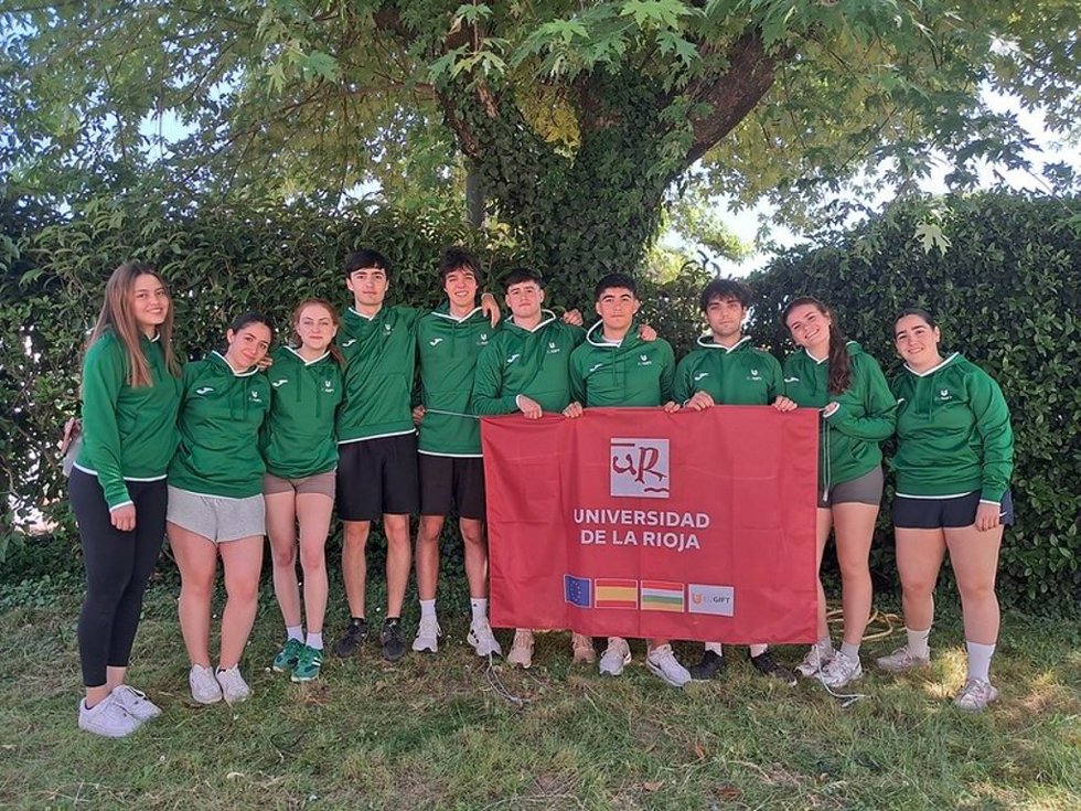 Diez estudiantes de la Universidad de La Rioja participan en la Sport Week organizada por la Universidad de Verona