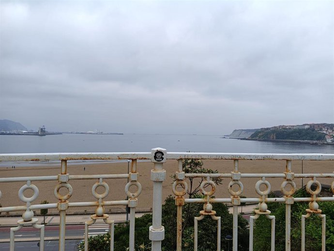 Nubosidad en la costa vasca