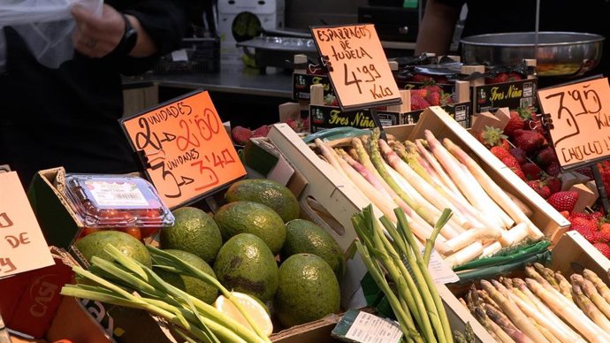 Puesto de fruta y verdura