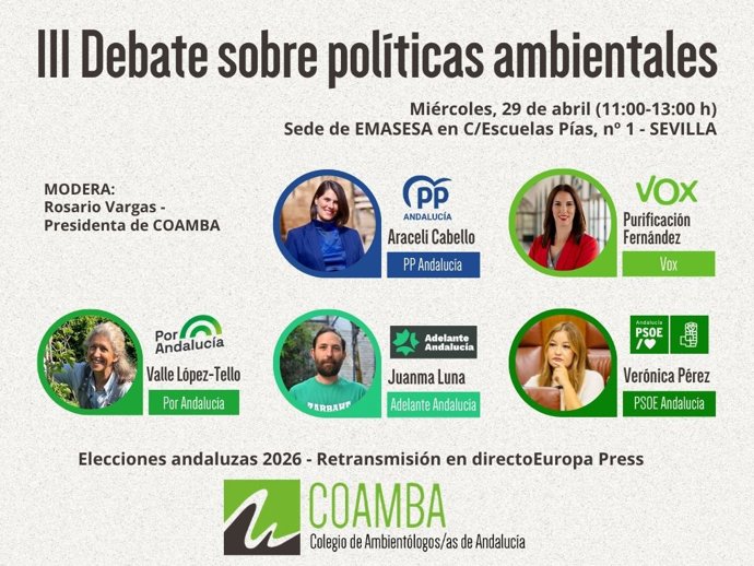 III Debate sobre políticas ambientales organizado por Coamba