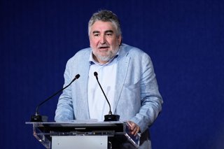 Archivo - Jose Manuel Rodriguez Uribes, President of Superior Sports Council CSD, attends during the official presentation of the Spanish Men's Basketball National Team for Eurobasket at Endesa Headquarters on July 29, 2025, in Madrid, Spain.