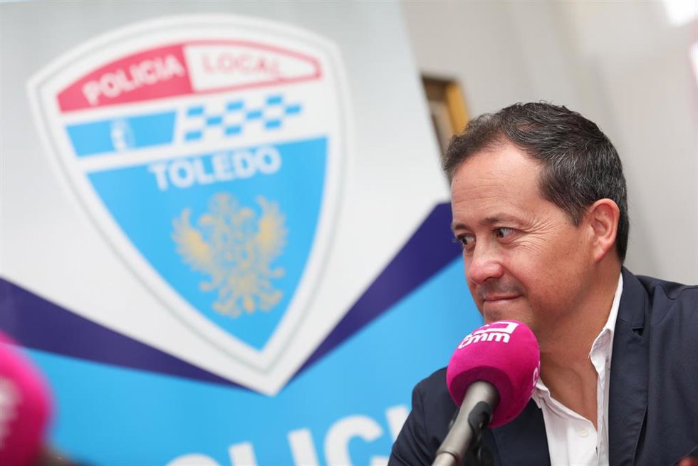 El alcalde de Toledo, Carlos Velázquez.