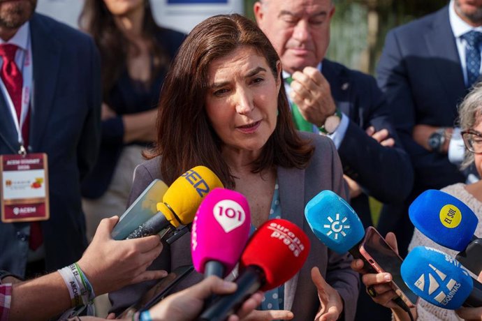 La consejera de Empleo, Empresa y Trabajo Autónomo, Rocío Blanco, en imagen de archivo. 