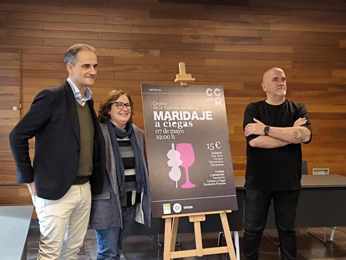 Presentación de la actividad 'Maridaje a ciegas' en el CCR