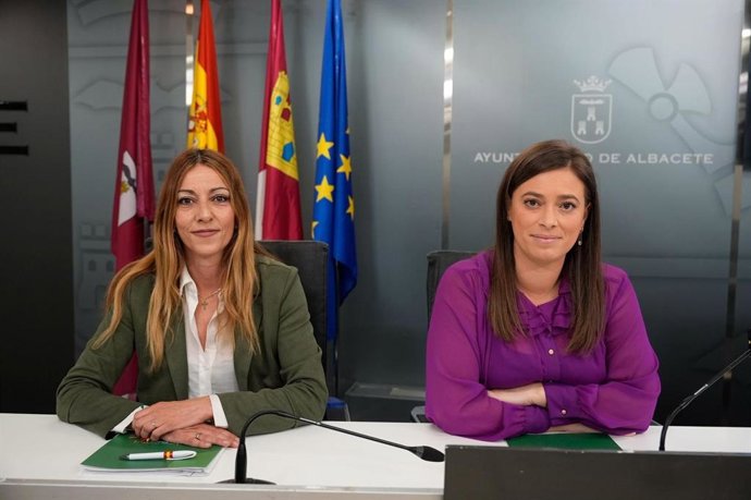 La portavoz de Vox, en el Ayuntamiento de Albacete, Lorena González.