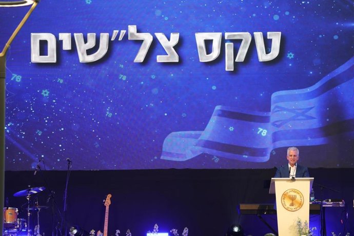 El director del Mossad, David Barnea, durante un acto