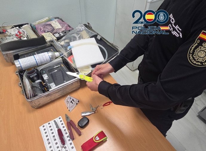 Material médico robado en la zona Norte de Granada.