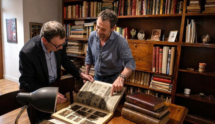 Visita a la biblioteca de Antonio Buero Vallejo.