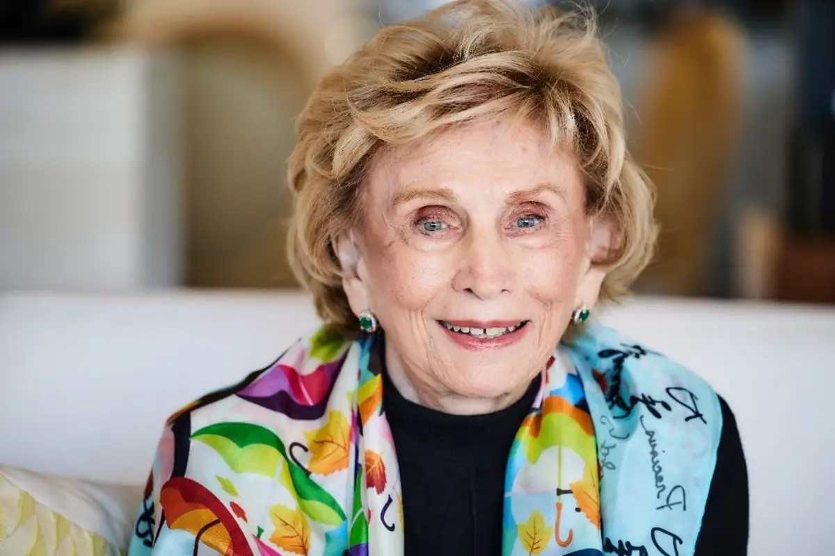 La escritora y superviviente del Holocausto Edith Eger.