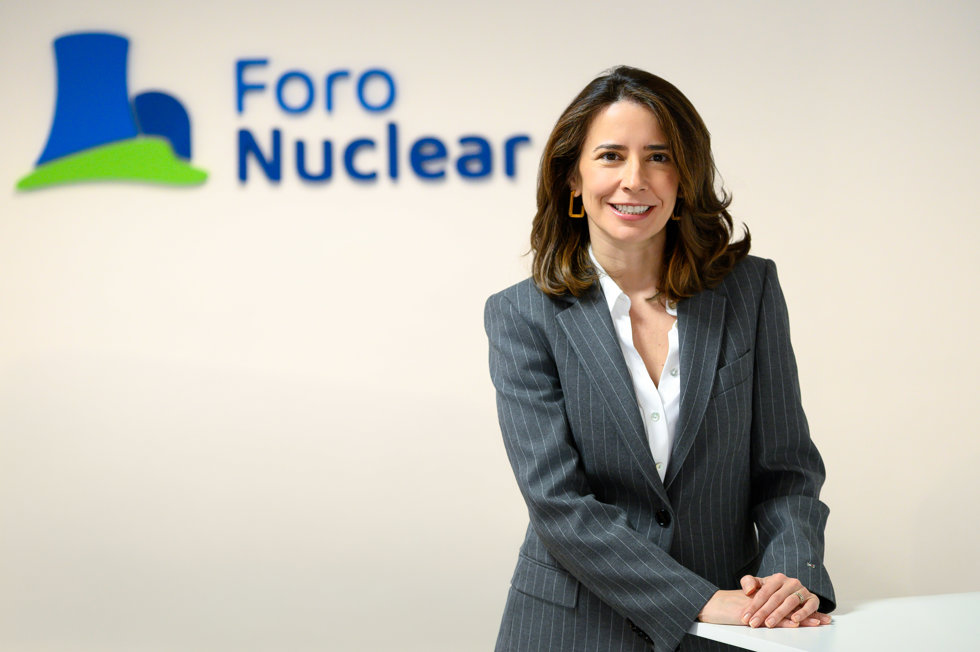 La presidenta del Foro Nuclear, Marta Ugalde