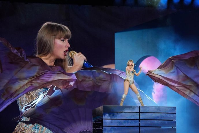 Archivo - Imagen de archivo de un concierto de Taylor Swift.