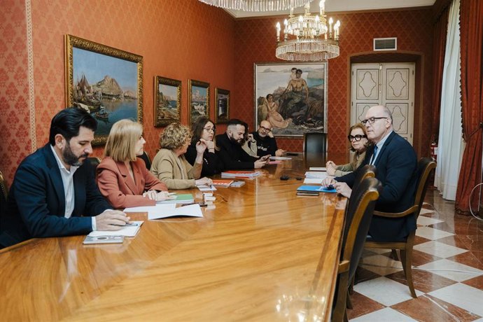 Archivo - Comisión municipal sobre VPP en el Ayuntamiento de Alicante