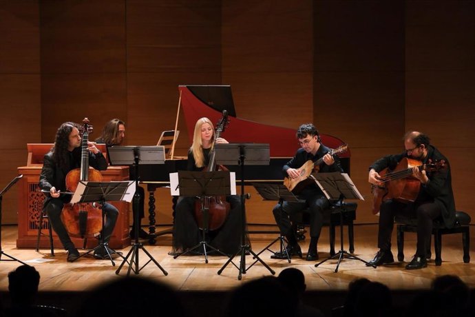 Un concierto del ciclo 'Las Noches de Euterpe', para "redescubrir" la música barroca, en foto de archivo.