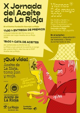 X Jornada del Aceite de La Rioja conmemora una década impulsando la calidad, el origen y promoción del sector oleícola riojano