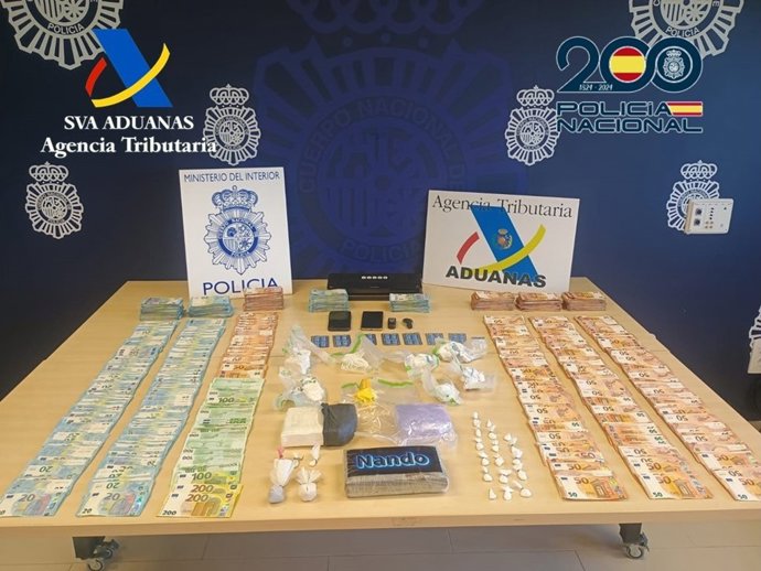 Efectos intervenidos en la operación 'El Alba'