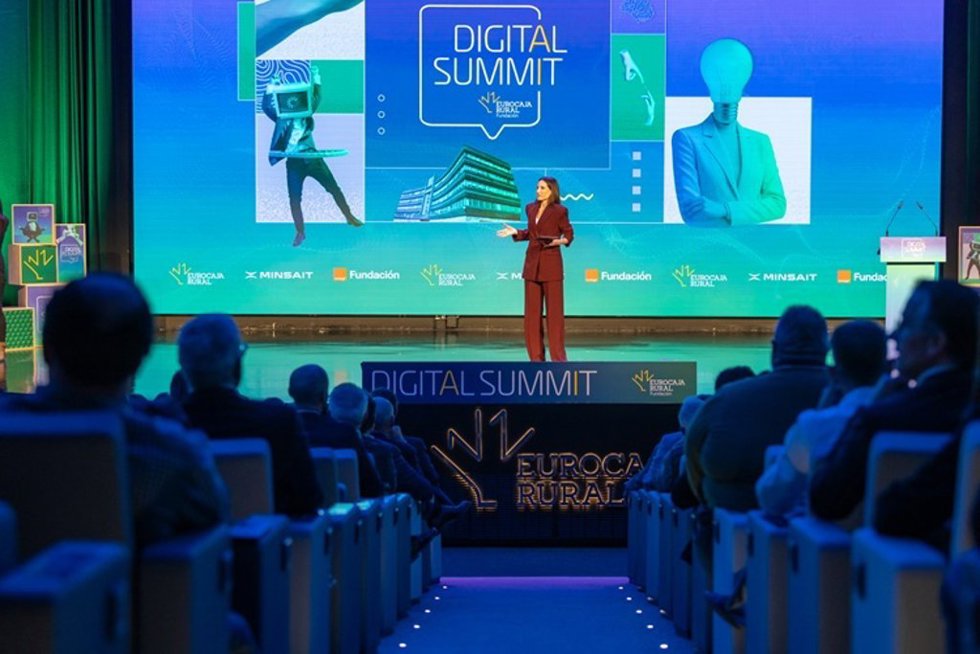 Una imagen de una edición pasada del encuentro 'Digital Summit' de Fundación Eurocaja Rural.