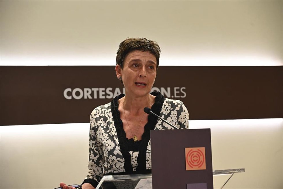 La portavoz del PP en las Cortes de Aragón, Ana Marín.