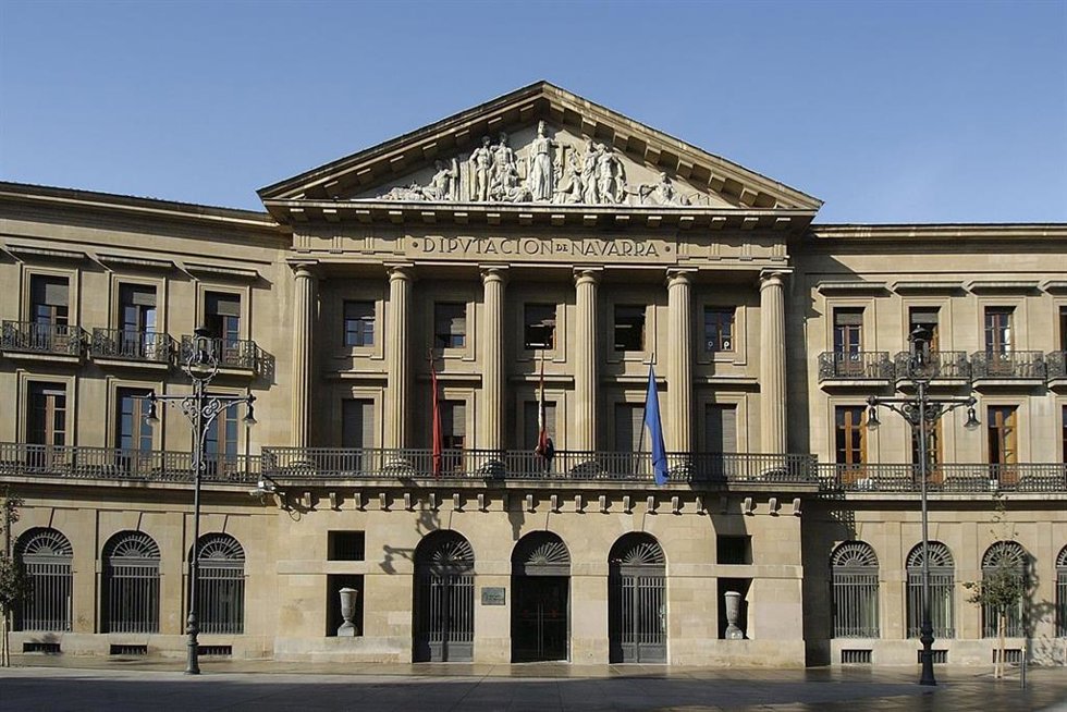 Imagen del Palacio de Navarra.
