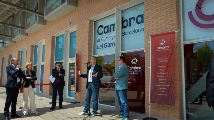 Inauguración de la sede de la Cámara de Barcelona en Vilanova i la Geltrú (Barcelona)