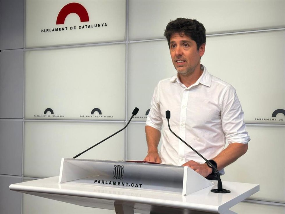 El portavoz de los Comuns en el Parlament, David Cid