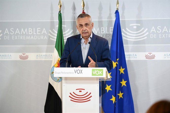 El diputado de Vox en la Asamblea Ángel Pelayo Gordillo Moreno