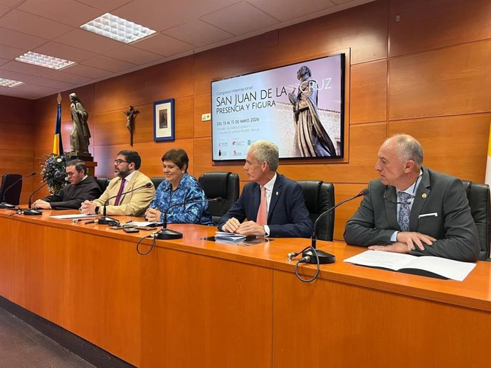La UCAV presenta el congreso de San Juan de la Cruz con las instituciones