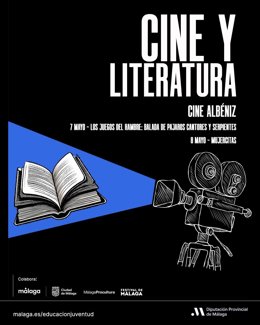 Cartel del programa ‘Cine y Literatura’