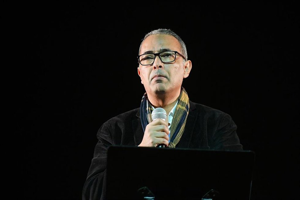 Archivo - El escritor franco-argelino Kamel Daoud durante un acto en diciembre de 2024 (archivo)