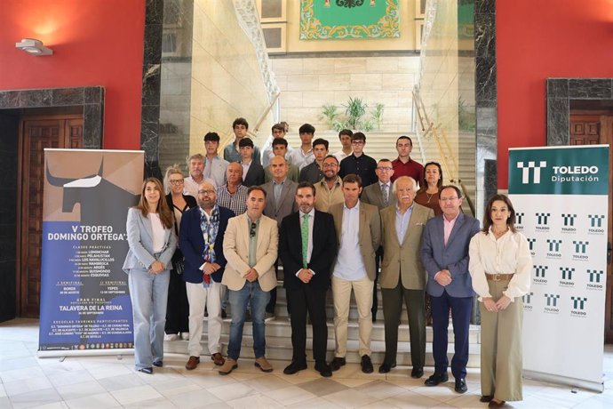 Presentación del V Certamen de Novilleros 'Domingo Ortega'.