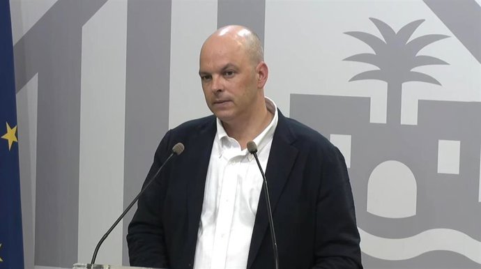 Archivo - El regidor de Urbanismo, Vivienda y Proyectos Estratégicos, Óscar Fidalgo, en rueda de prensa.