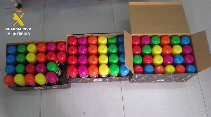 La Guàrdia Civil immobilitza més de 100 joguets per incomplir la normativa de seguretat a Borriol