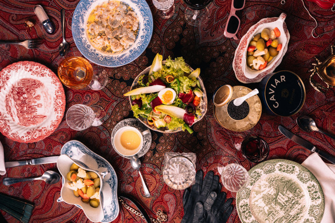 Archivo - Comida del restaurante Boca Grande México.