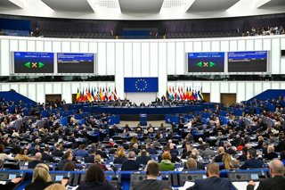 Archivo - Pleno del Parlamento Europeo en Estrasburgo (Francia)
