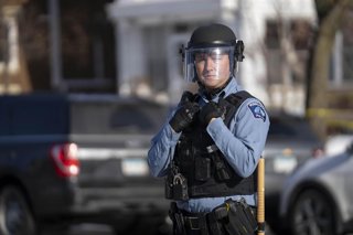 Archivo - Fuerzas de seguridad estadounidenses desplegadas en Minneapolis, en el estado de Minnesota