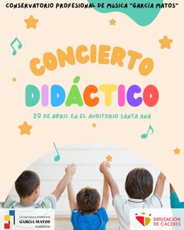 El Conservatorio Profesional de Música de Plasencia acerca la música a unos 800 escolares con sus conciertos didácticos