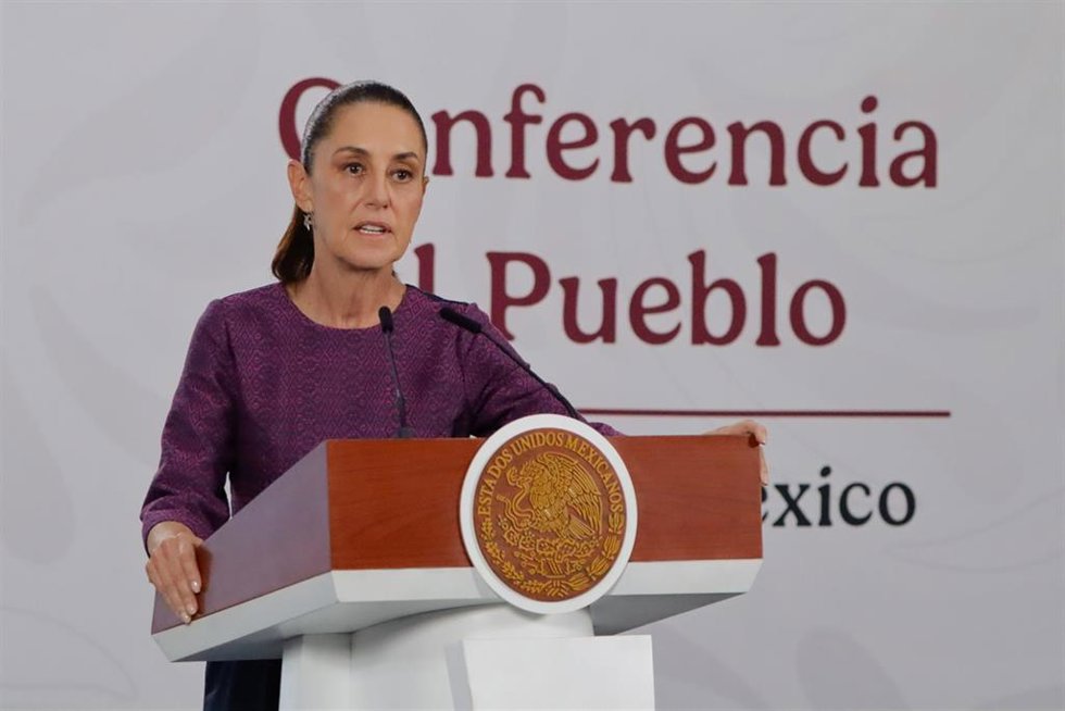 Claudia Sheinbaum, presidenta de México.