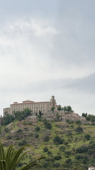 Santuario de la Virgen de la Cabeza, en el Parque Natural Sierra de Andújar.