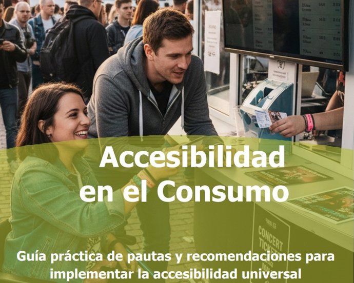 Portada de la guía 'Accesibilidad en el consumo'.