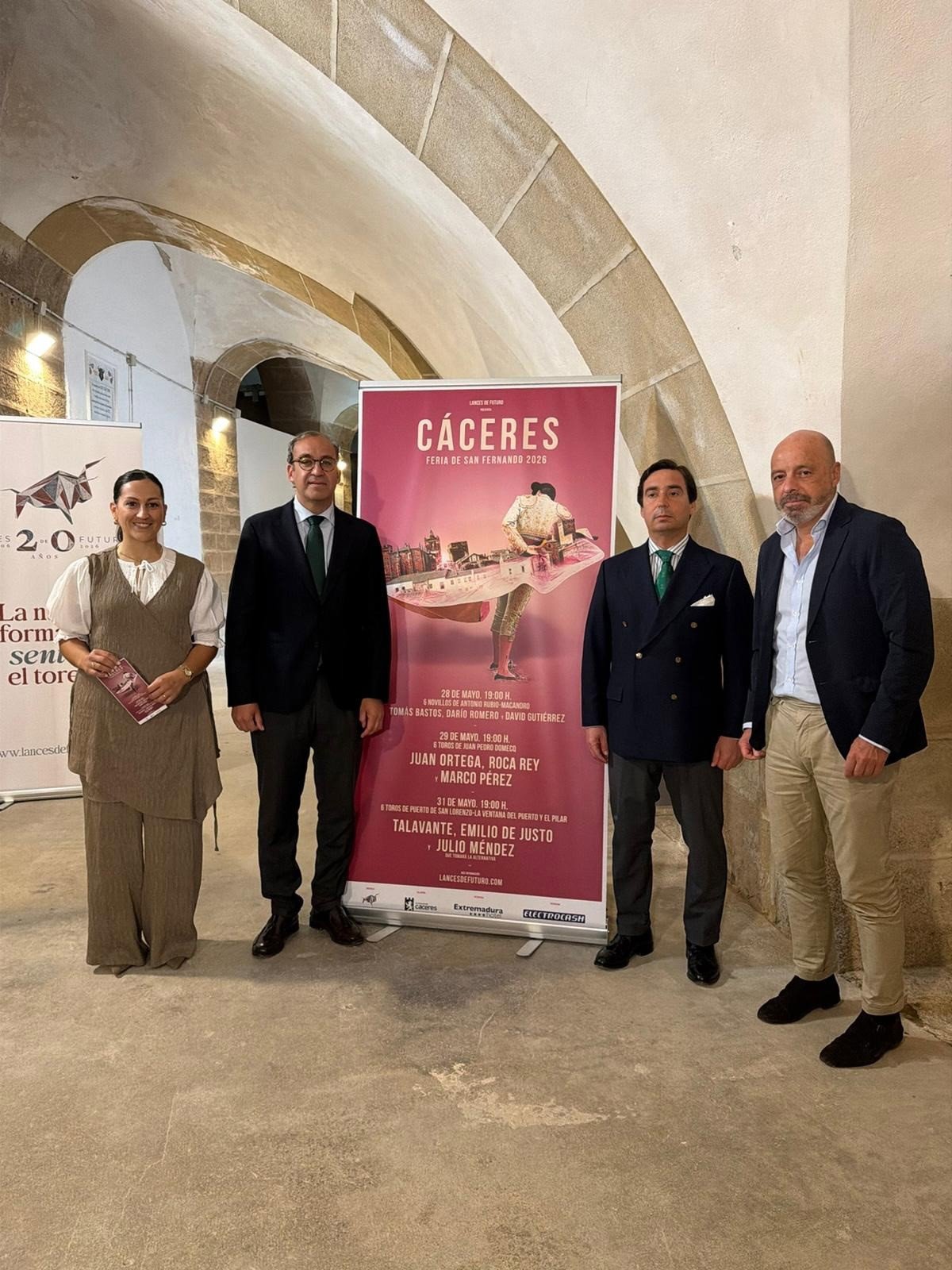 Roca Rey, Alejandro Talavante, Juan Ortega y Emilio de Justo torearán en la Feria de San Fernando de Cáceres
