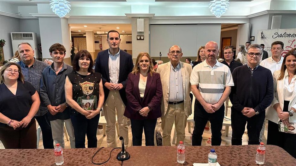 El secretario general del PSOE de Jaén, Juan Latorre, en el Foro por la Sanidad Pública del PSOE.